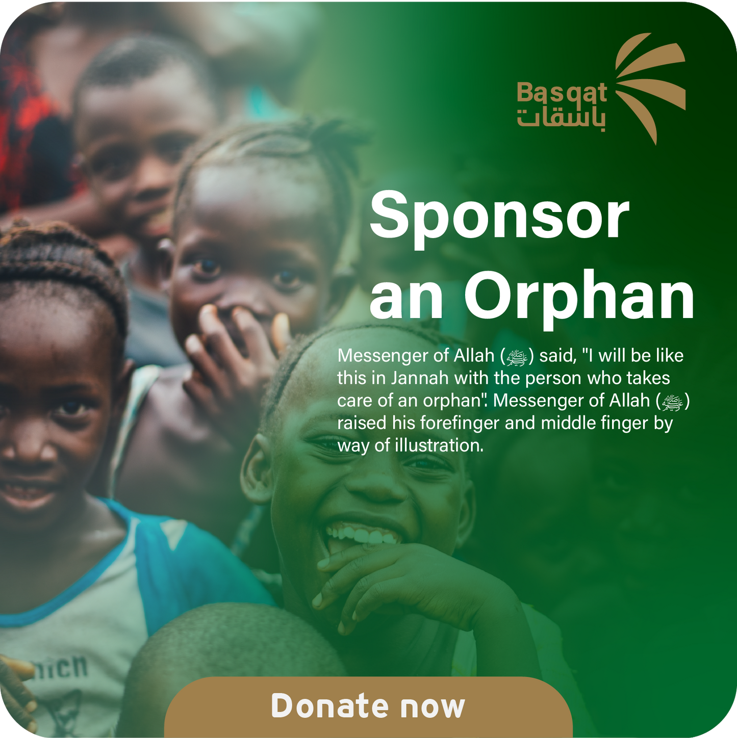 Sponsor an orphan